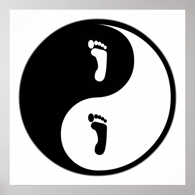 Pôster Yin Yang Podiatry (Frente)