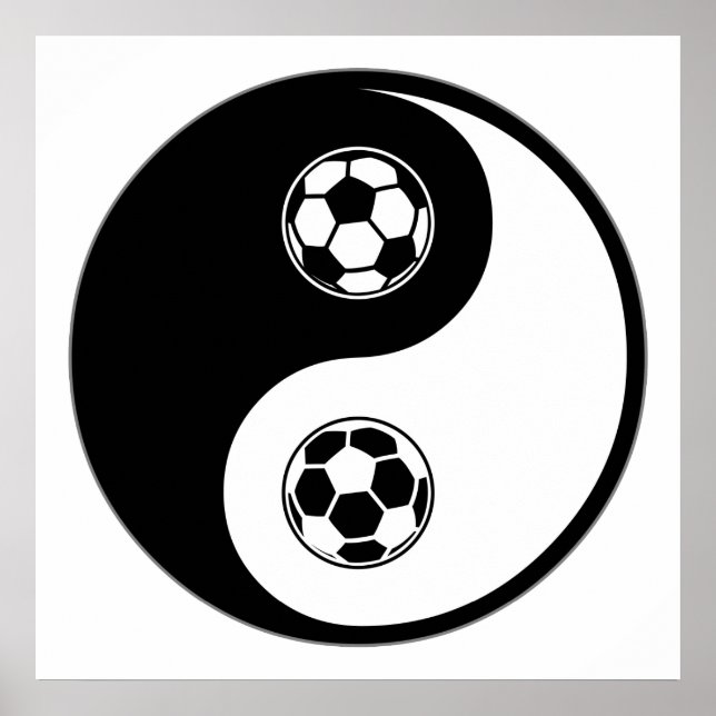 Poster Yin Yang Soccer (Frente)