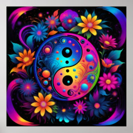 Poster Yin Yang Spiritual Harmonia