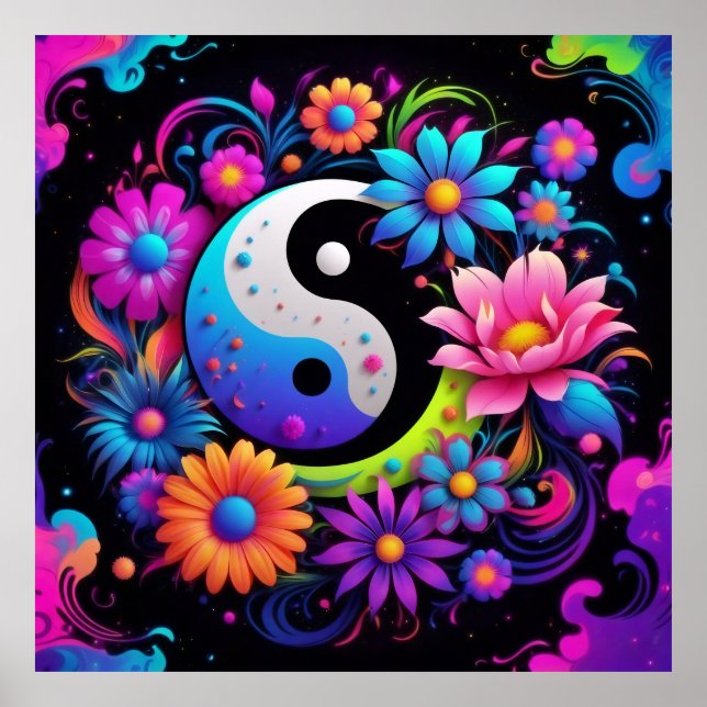 Poster Yin Yang Spiritual Harmonia (Frente)