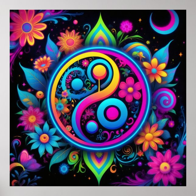Poster Yin Yang Spiritual Harmonia (Frente)