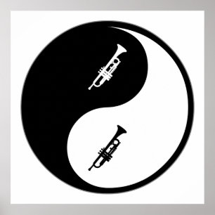 Poster Yin Yang Trumpet