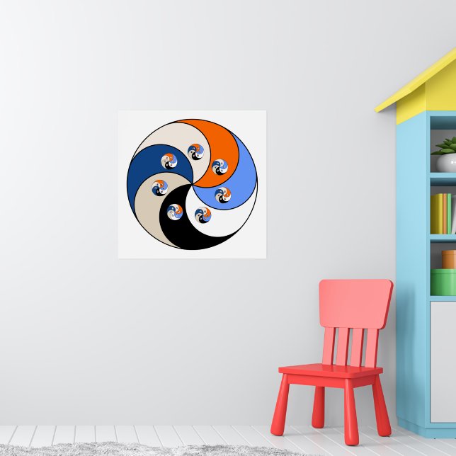 Poster Yin Yang Yong 7 | Zazzle Brasil