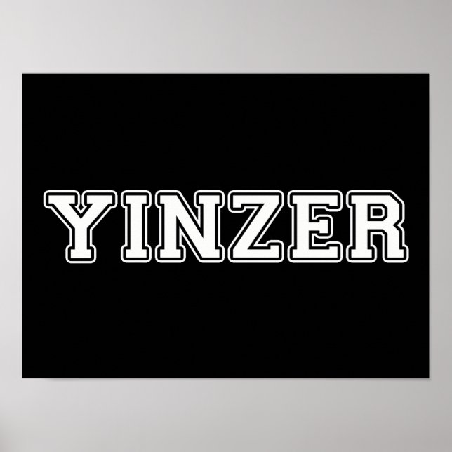 Poster Yinzer (Frente)