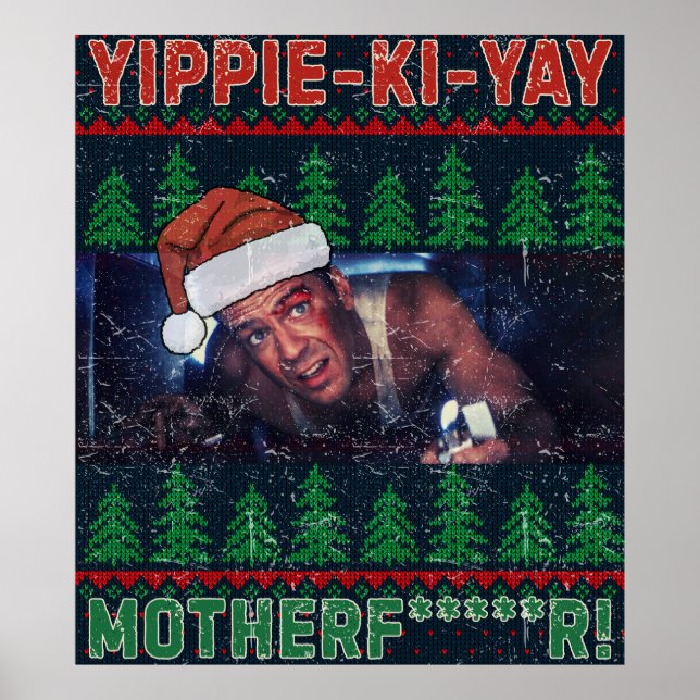 Poster Yippie Ki Yay (Frente)