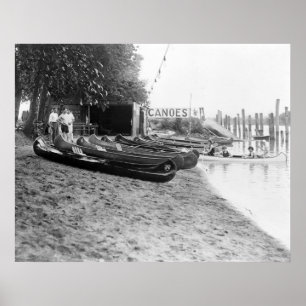 Pôster Yocum Canoe House: 1932