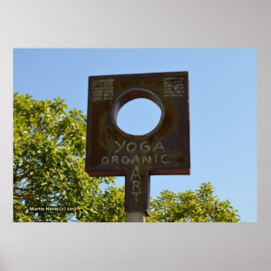 Pôster Yoga e Arte Orgânica