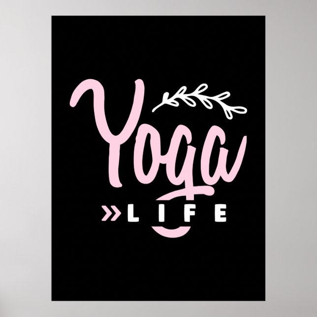Poster Yoga Lover | Vida Yoga (Frente)