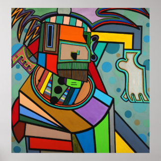 Poster "Yoga" por Ruchell Alexander