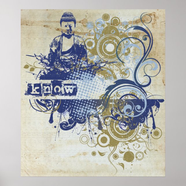 Poster Yoga Speak : Indigo Conhecendo Chakra (Frente)