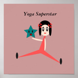 Poster Yoga Superstar