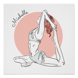 Pôster Yoga Woman poster