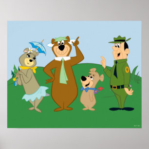 Poster Yogi Bear e Friends Classic Pose