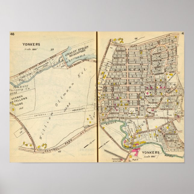 Pôster Yonkers, Nova Iorque 14 (Frente)