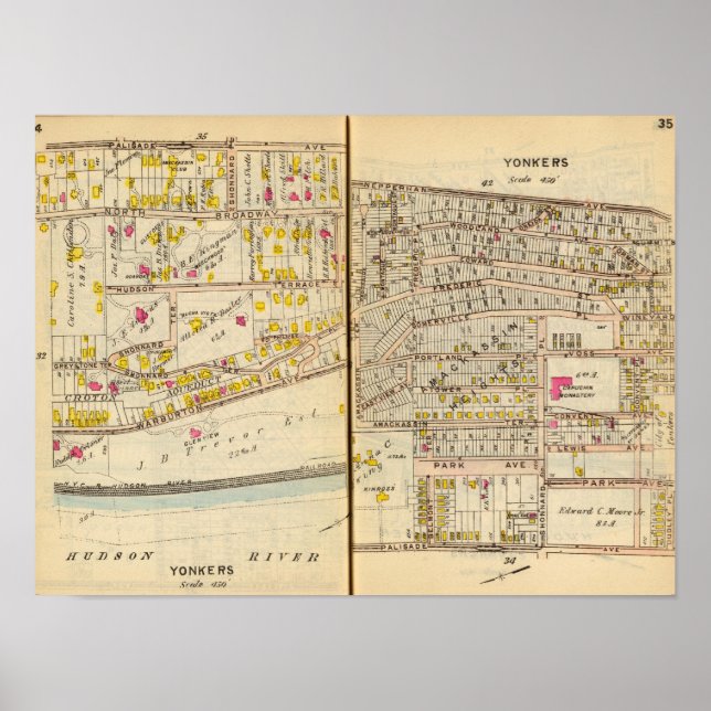 Pôster Yonkers, Nova Iorque 15 (Frente)