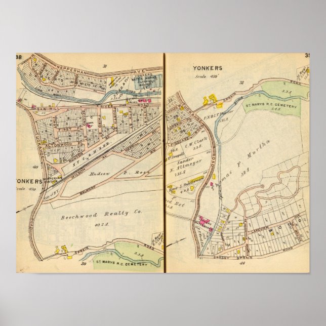 Pôster Yonkers, Nova Iorque 2 (Frente)