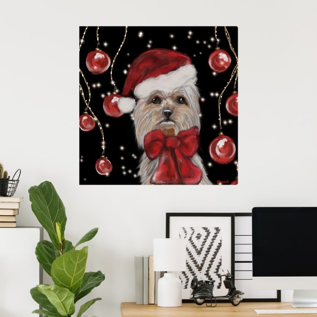 Poster Yorkie (Escritório em casa)