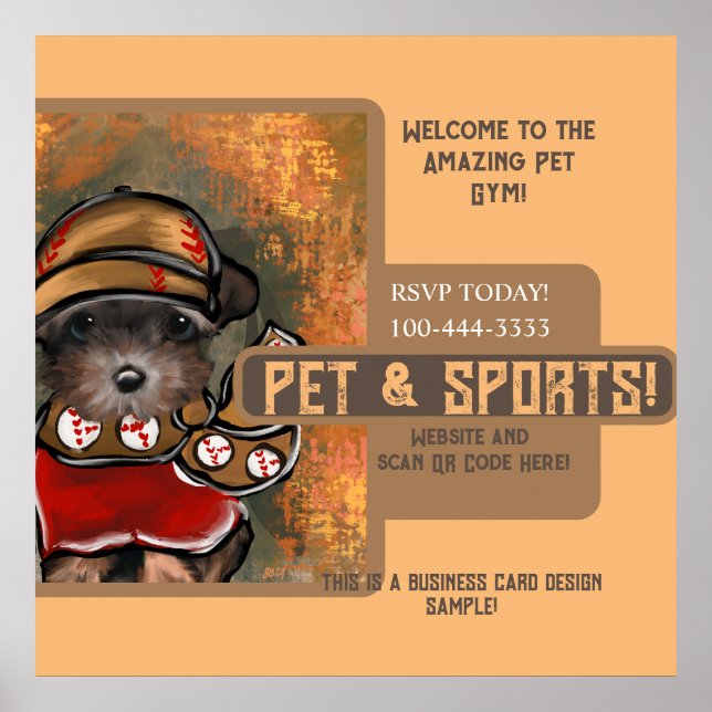 Poster Yorkie Poo (Frente)