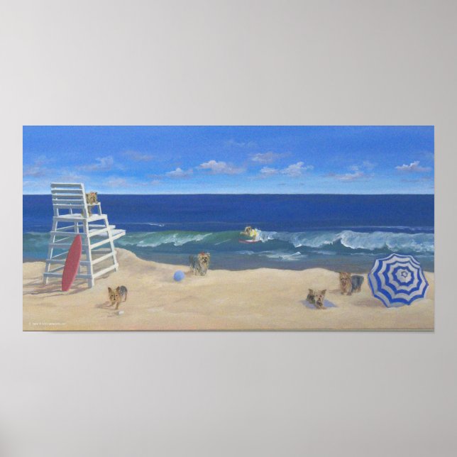 Poster Yorkie Tails (Frente)