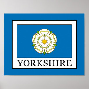 Poster Yorkshire County Inglaterra