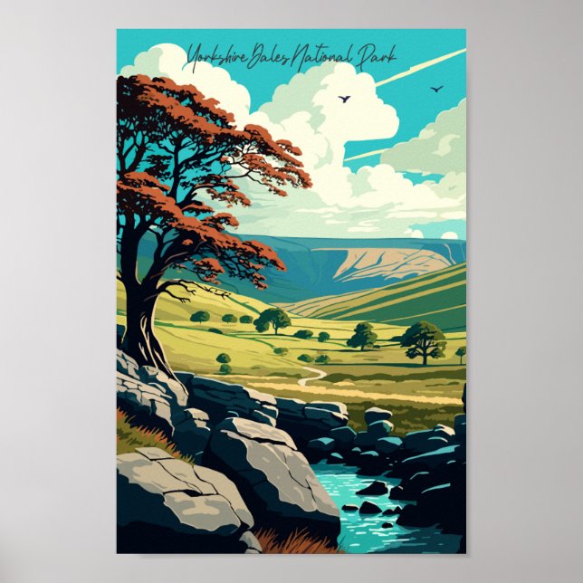 Poster Yorkshire Dales National Park (Frente)