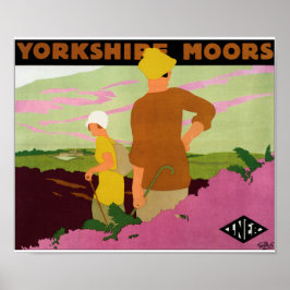 Poster Yorkshire Moors