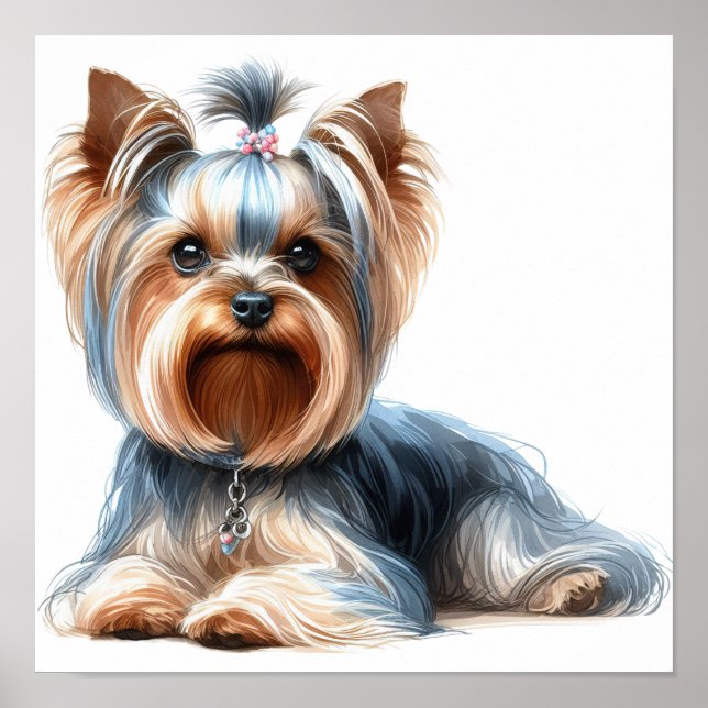 Poster Yorkshire Terrier (Frente)