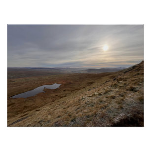 Pôster Yorkshire Three Peaks Poster