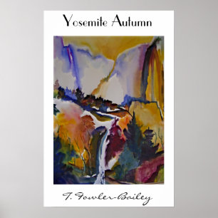 Pôster Yosemite Autumn Por T. Fowler-Bailey