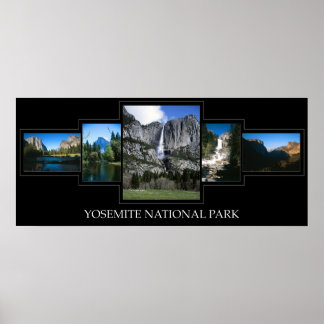 Poster Yosemite Collage