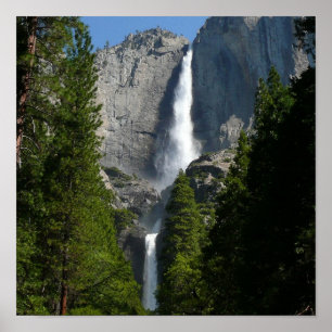 Poster Yosemite Falls II do Parque Nacional Yosemite