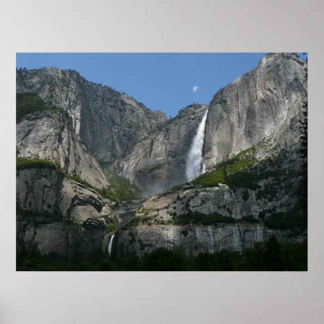 Poster Yosemite Falls III do Parque Nacional de Yosemite (Frente)