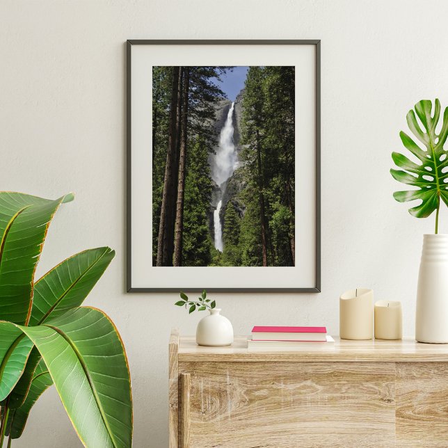 Poster Yosemite Falls, Parque Nacional de Yosemite (Criador carregado)