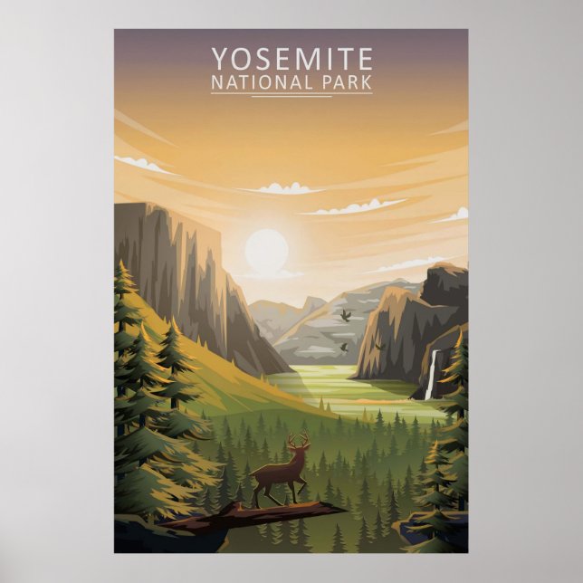 Poster Yosemite II (Frente)