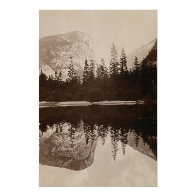 Pôster Yosemite - Lago Espelho - Parque Nacional (Frente)