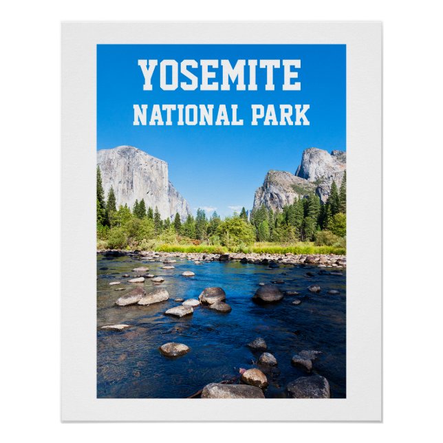 Pôster Yosemite National Park (Frente)