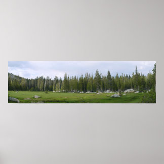 Poster Yosemite Panorama