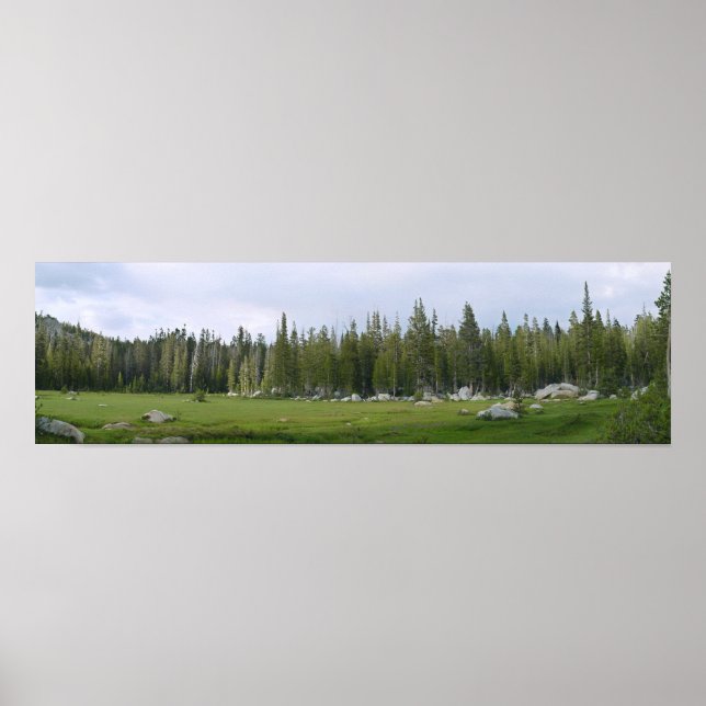 Poster Yosemite Panorama (Frente)