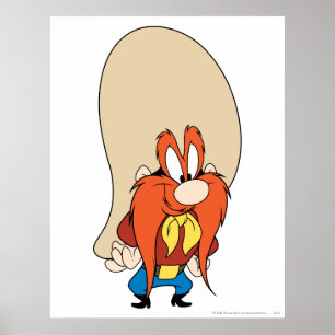Pôster Yosemite Sam com as Mãos nas Cadeiras