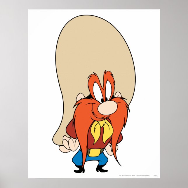 Pôster Yosemite Sam com as Mãos nas Cadeiras (Frente)