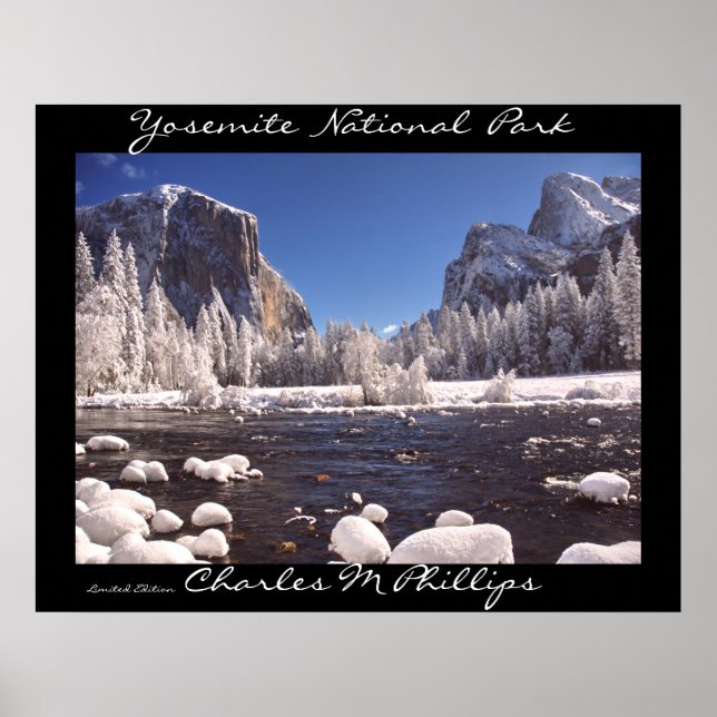 Poster Yosemite Winter (Frente)