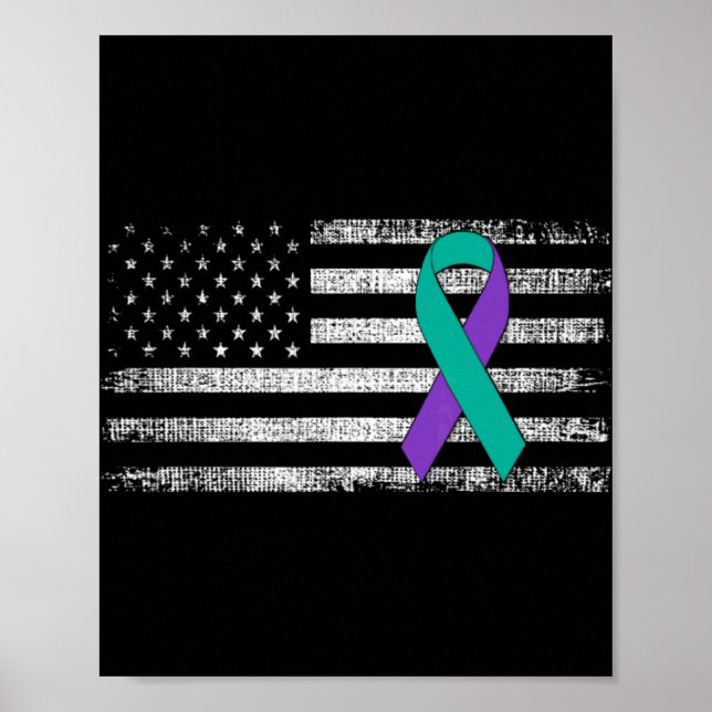 Poster You 988 Suicide Prevention Awareness Women  (Frente)