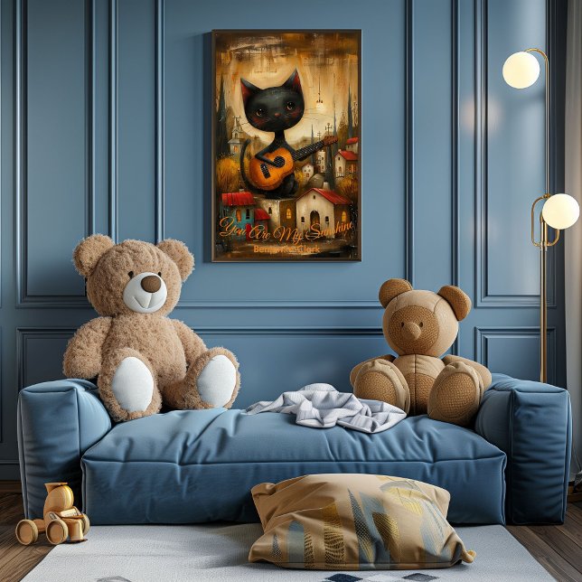 Pôster You Are My Sunshine - Póster Inspirador para Niños (Criador carregado)