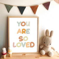 You are so loved Rainbow Baby Nursery 