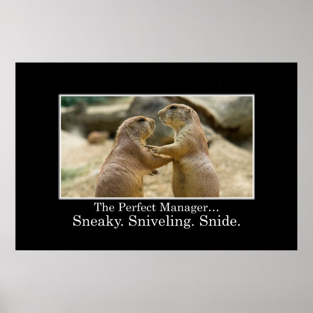 Pôster You have all the qualities of a great manager [XL] (Frente)