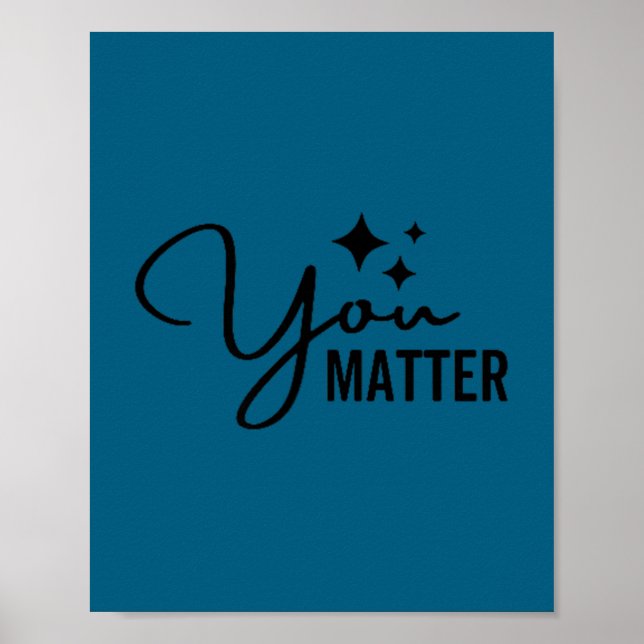 Poster You Mental Health Awareness Month Suicide Preventi (Frente)