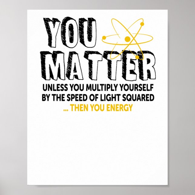 Poster You - Science Sticker (Frente)