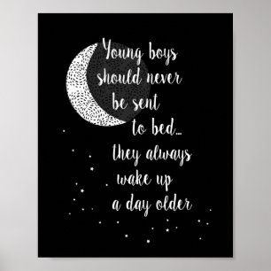 Poster Young Boys deve nunca ser enviado… Citações de