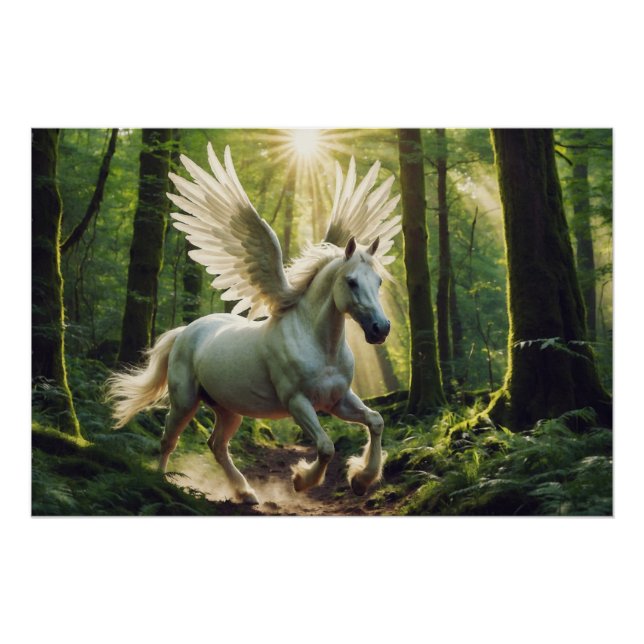 Pôster Young Forest Pegasus (Frente)