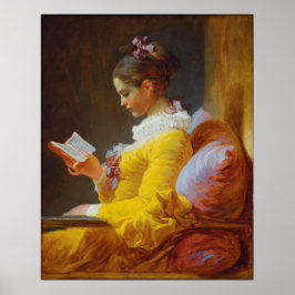 Poster Young Girl Reading por Jean Honore Fragonard